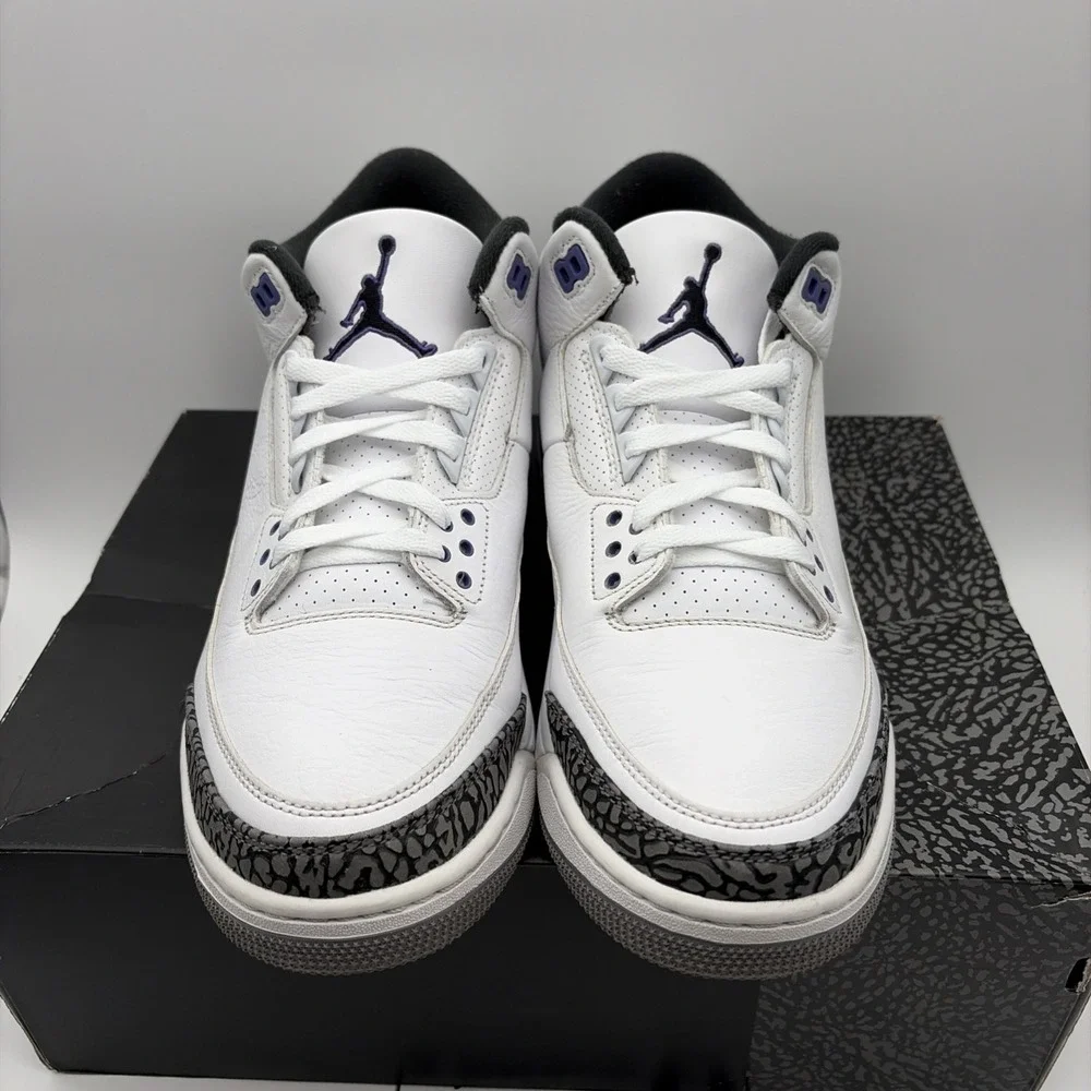 Size 11.5 - Jordan 3 Retro Mid Dark Iris (CT8532-105)